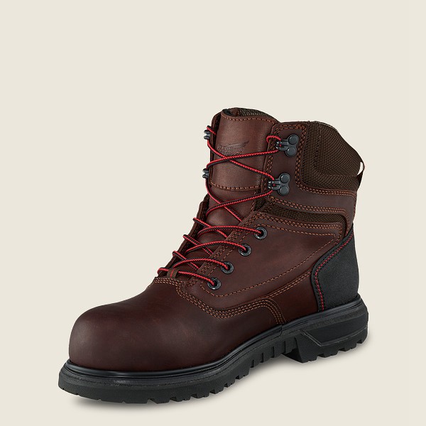 Work Støvler Dame - Red Wing Brnr Xp - 6-Inch Waterproof Safety Toe - Brune/Sort - RXJWIQ-037